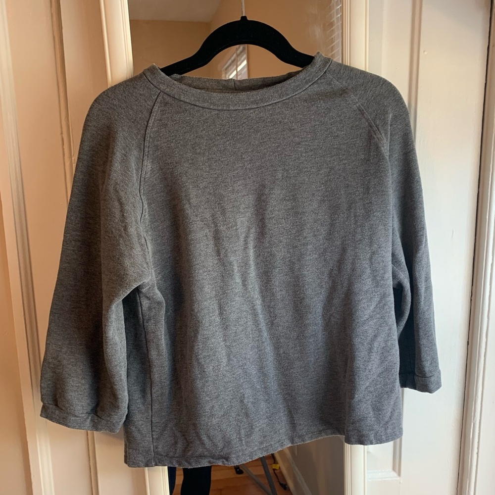 Velvet brand cropped sweatshirt